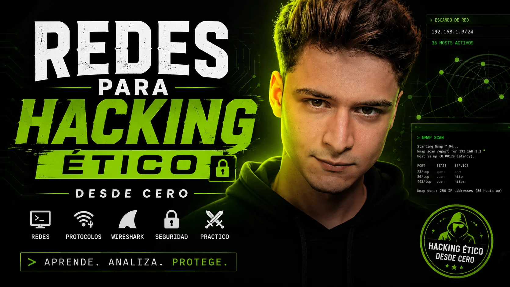 Curso De Redes Para Hacking Ético Desde Cero